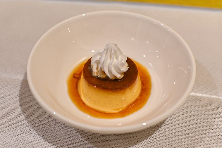 プリンのアップ