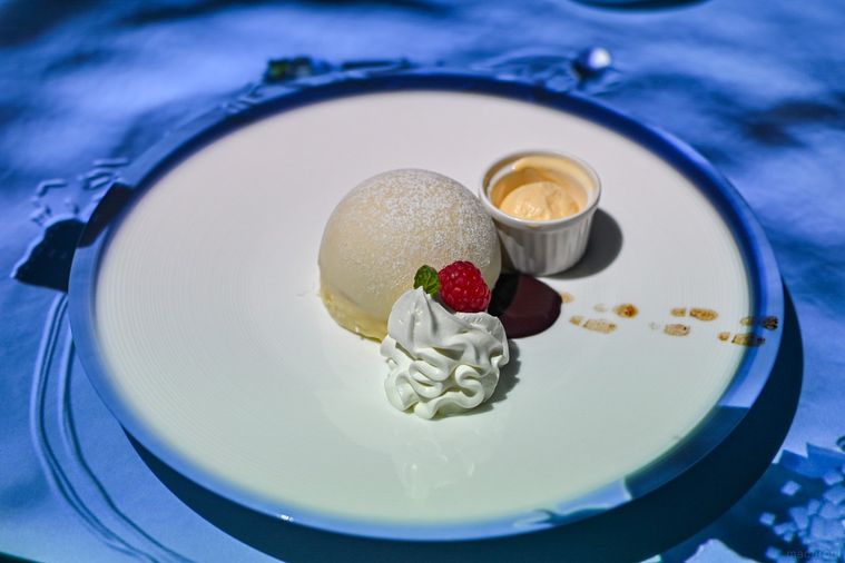 デザートのアップ