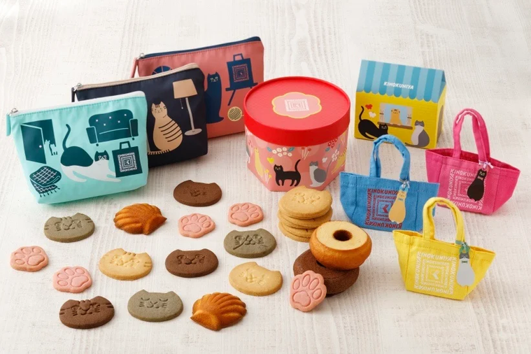 紀ノ国屋の猫スイーツの商品イメージ