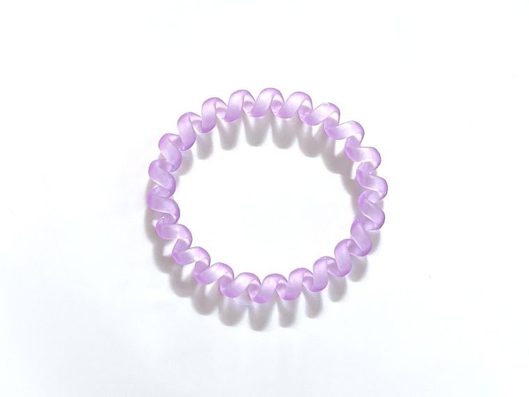 伸びたスプリングヘアゴム