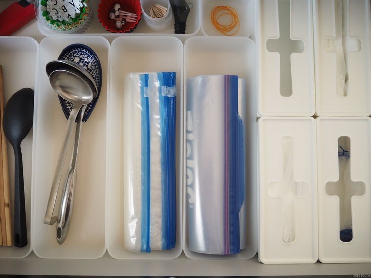 保存容器に入ったジップロック