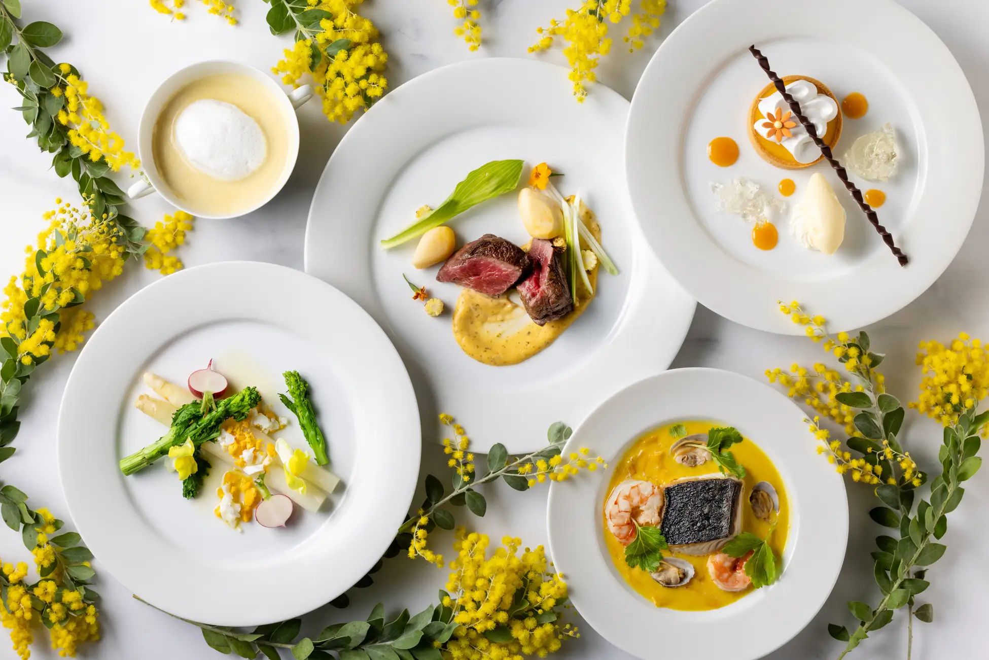 2025年東京ホテルの「ミモザメニュー」5選。今注目のおすすめはこれ