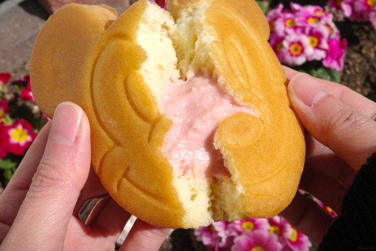 カステラケーキの中身
