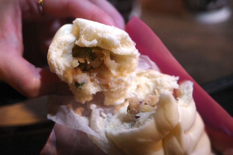 ギョウザドッグの中身