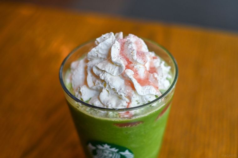 ホイップクリームのアップ