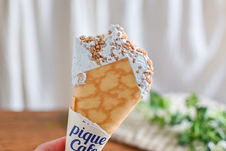 クレープアイスのアップ