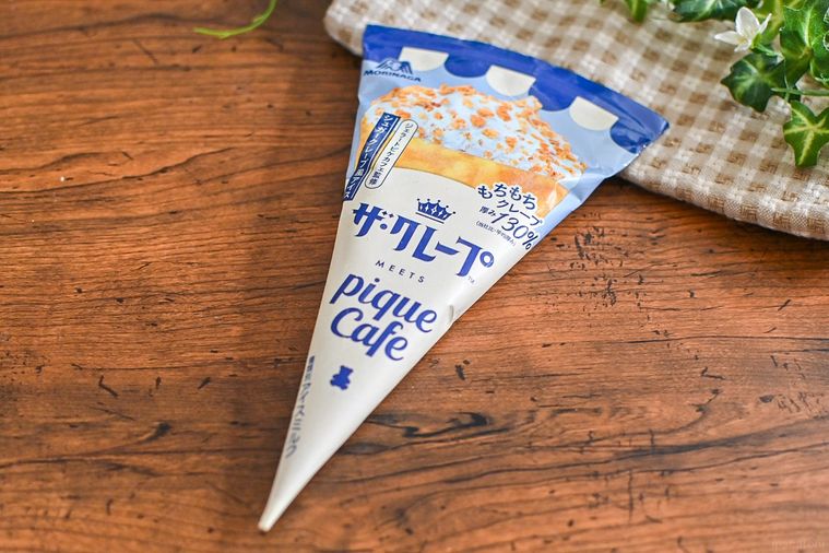 アイスのパッケージのアップ