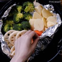 【作り方】フライパンで作る蒸し野菜