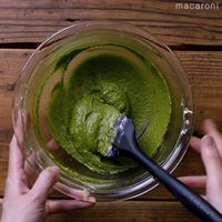 作り方 抹茶のラングドシャ