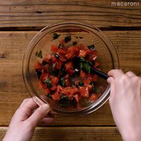 【作り方】トマトのブルスケッタ