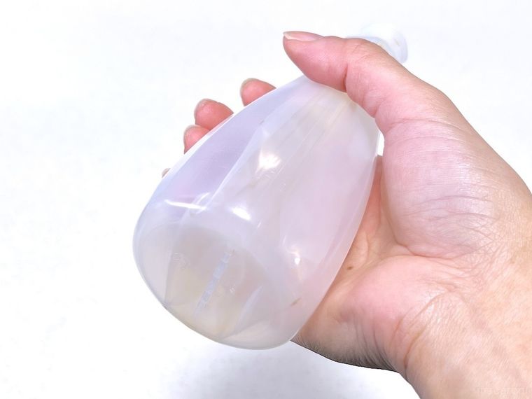 空になったしぼりたて生しょうゆのボトル