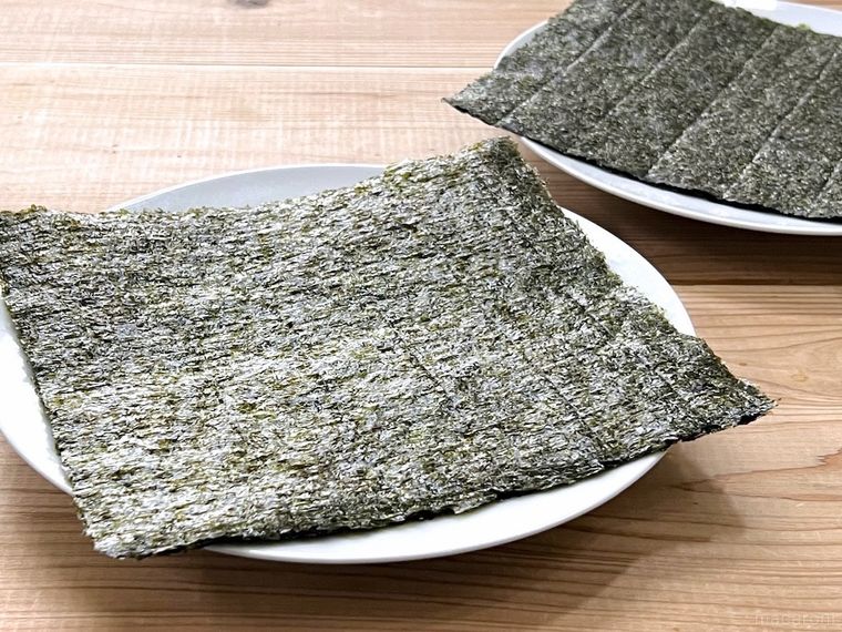 皿にのった海苔