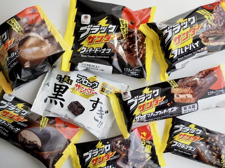 ファミリーマートブラックサンダーのコラボスイーツ