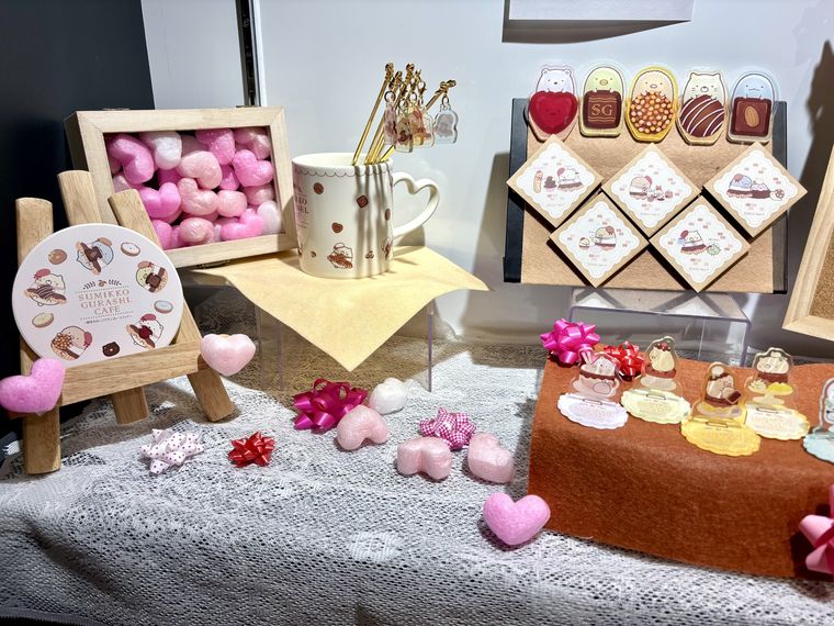 すみっコぐらしカフェのオリジナルグッズ