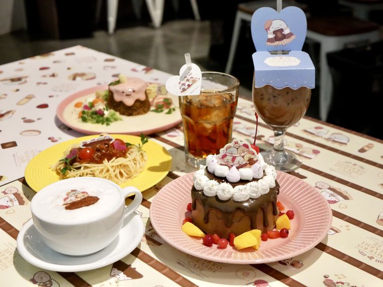 すみっコぐらしカフェのメニュー