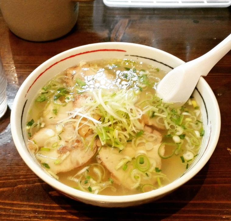 あじさいの塩ラーメン