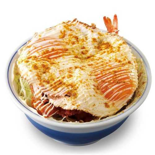 かつやに週替わりで「ハムエッグカツ丼」3種が新登場！たまごを2個使用したマヨカレー仕立て
