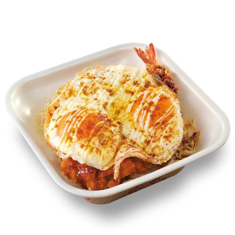 第1弾のハンバーグカツ・海老フライ・から揚げ