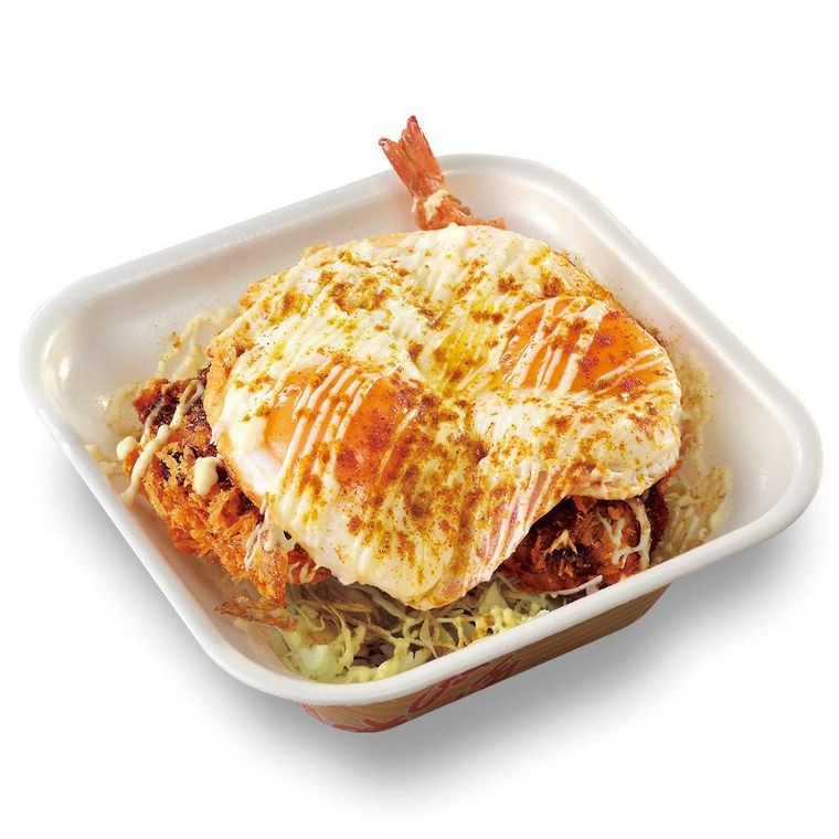 第2弾のチキンカツ・海老フライ・ホタテフライ