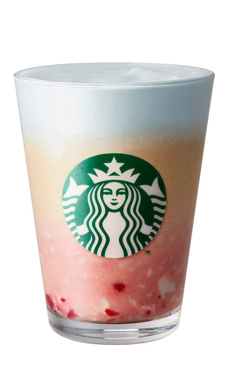 ストロベリー風味に変化する新体験ドリンク