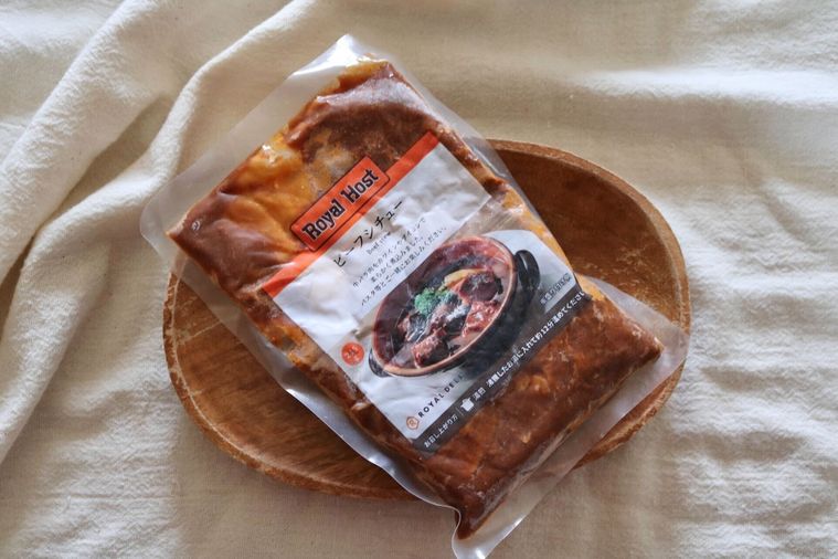 ビーフシチューのパッケージ