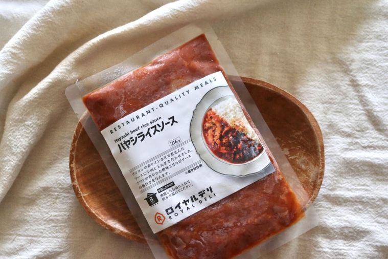 ハヤシライスソースのパッケージ