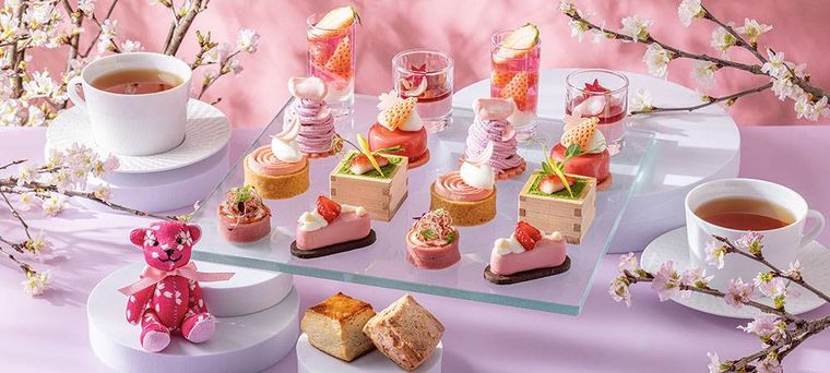 コンラッド東京桜ストロベリー・アフタヌーンティー ブルームのイメージ