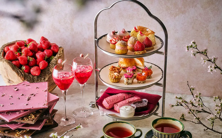 アンダーズ 東京桜アフタヌーンティーイメージ