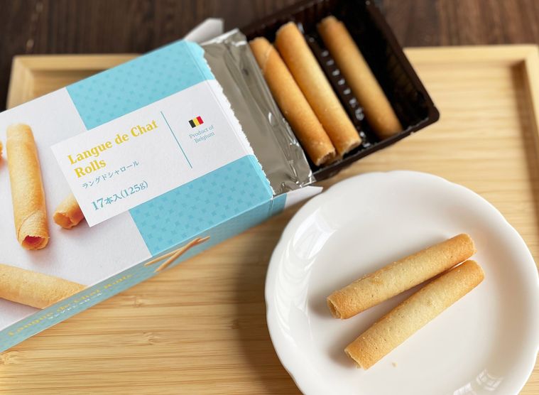 業務スーパーラングドシャロールの中身