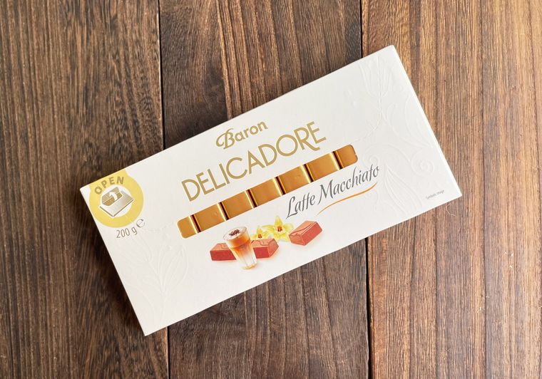 業務スーパーラテマキアートチョコバー