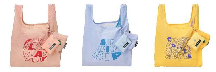 2層式TOGO ECOバッグカードケース レッドブルーイエロー