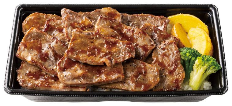 Wビーフカットステーキ重肉2倍