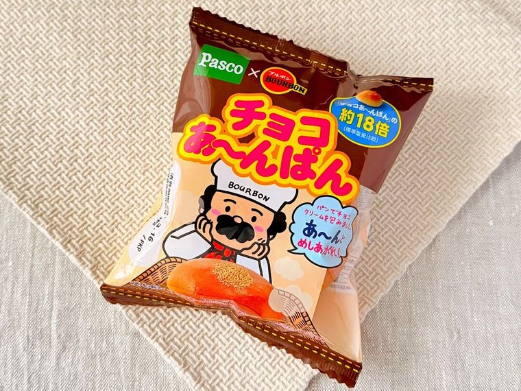 「チョコあ～んぱん」のパッケージ