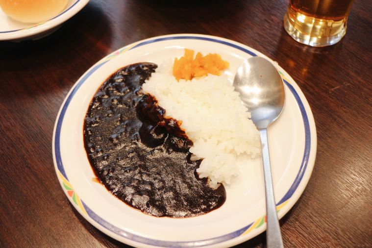 ステーキガストのサラダバーのカレー