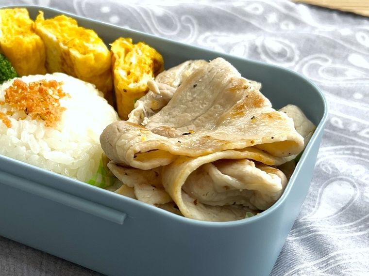 豚肉が入ったお弁当