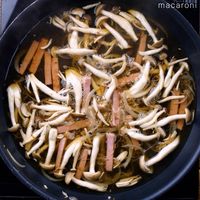 【作り方】ベーコンとしめじの和風パスタ