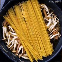 【作り方】ベーコンとしめじの和風パスタ