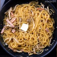【作り方】ベーコンとしめじの和風パスタ