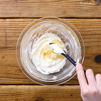 作り方 はちみつとクリームチーズのディップ