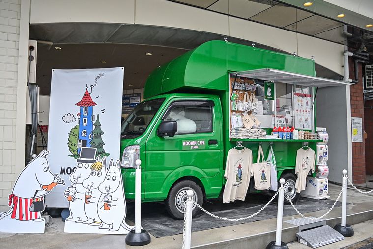 キッチンカーのアップ