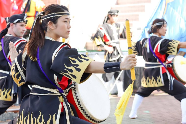 琉球舞団昇龍祭太鼓のイメージ