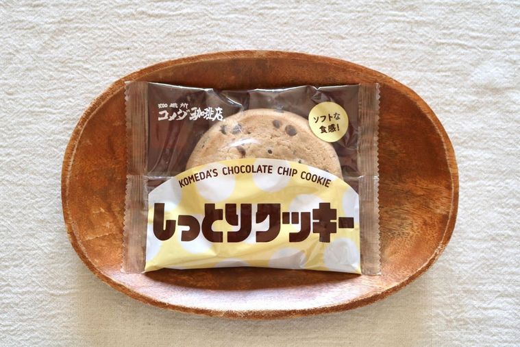 しっとりクッキーのパッケージ