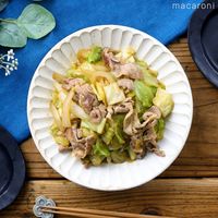 作り方 豚こまと玉ねぎとキャベツのオイスター炒め