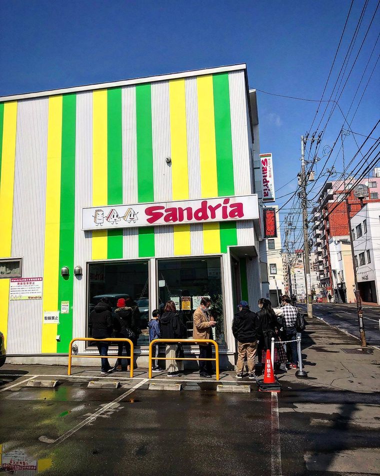 サンドイッチ工房 サンドリア本店の外観