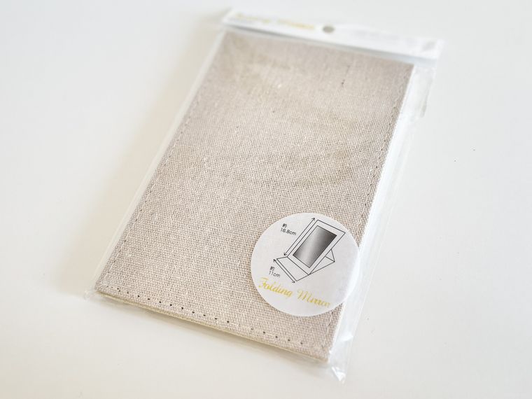 セリアミラー リネン風のパッケージ