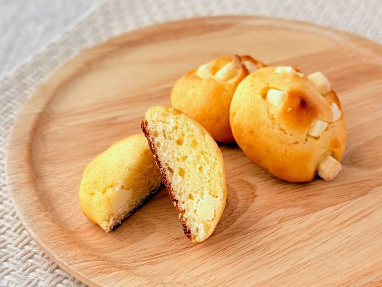 「プチスイートチーズ6個入」の断面