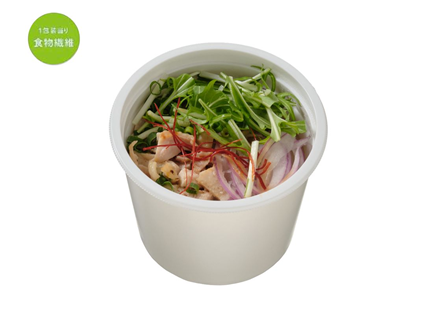 鶏だしのベトナムフォー風春雨スープ