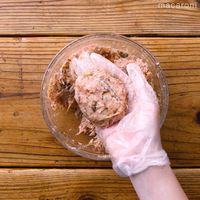 作り方 ごぼうハンバーグ