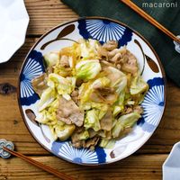 作り方 キャベツと豚バラのポン酢炒め