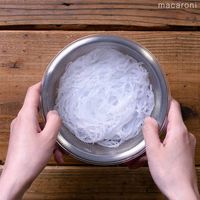 【作り方】ハムなしで作れるツナの春雨サラダ